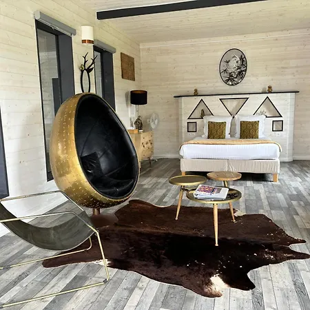 بيت خشبي Domaine De Meros Plonévez-du-Faou